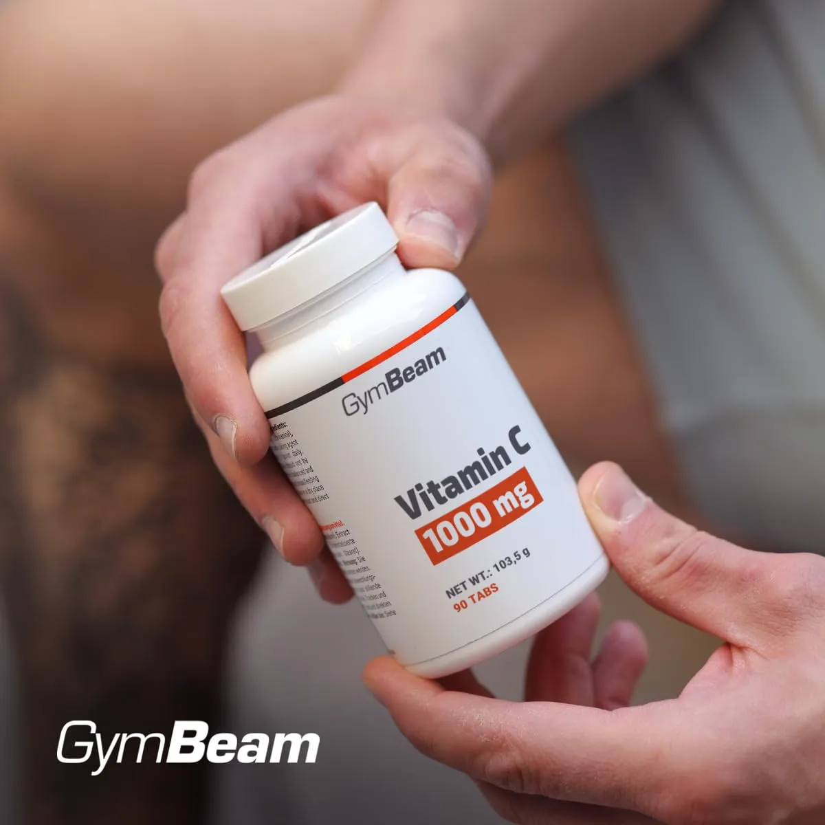 GymBeam Vitamin C 1000mg Kapseln 30 Stk Immunsystem