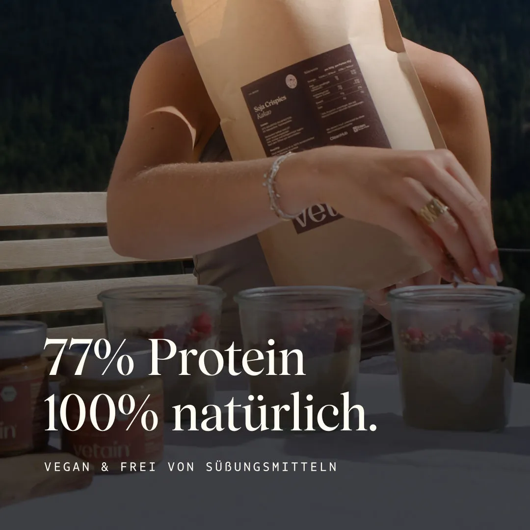 VETAIN Soja Protein Crispies Kakao 750g 77%