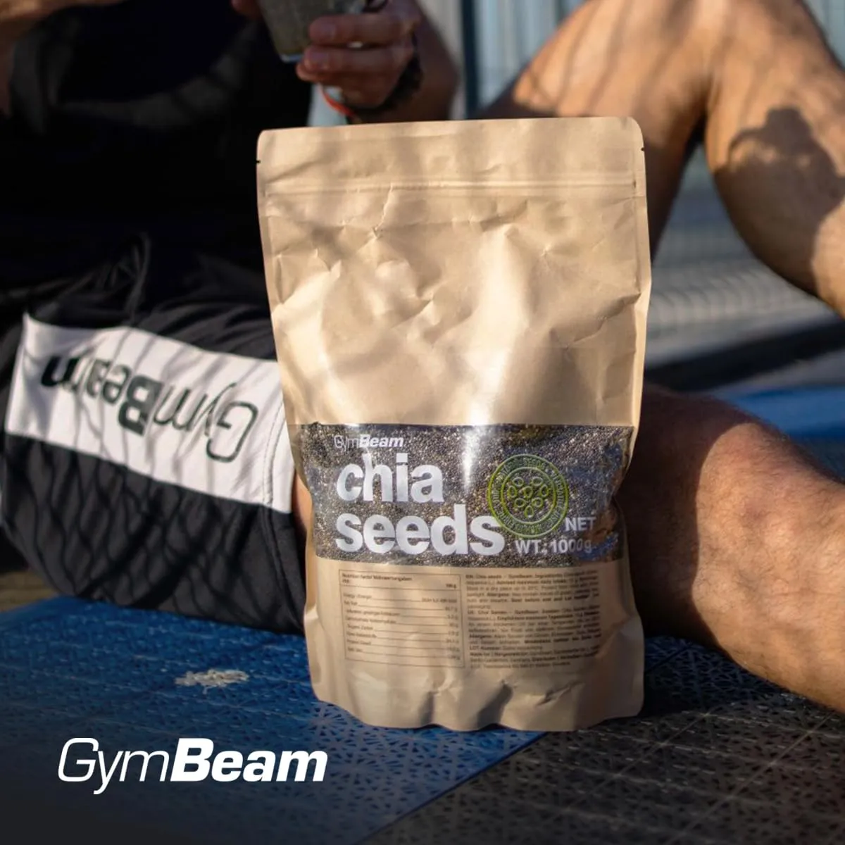 GymBeam Chiasamen 1000g Superfood glutenfrei