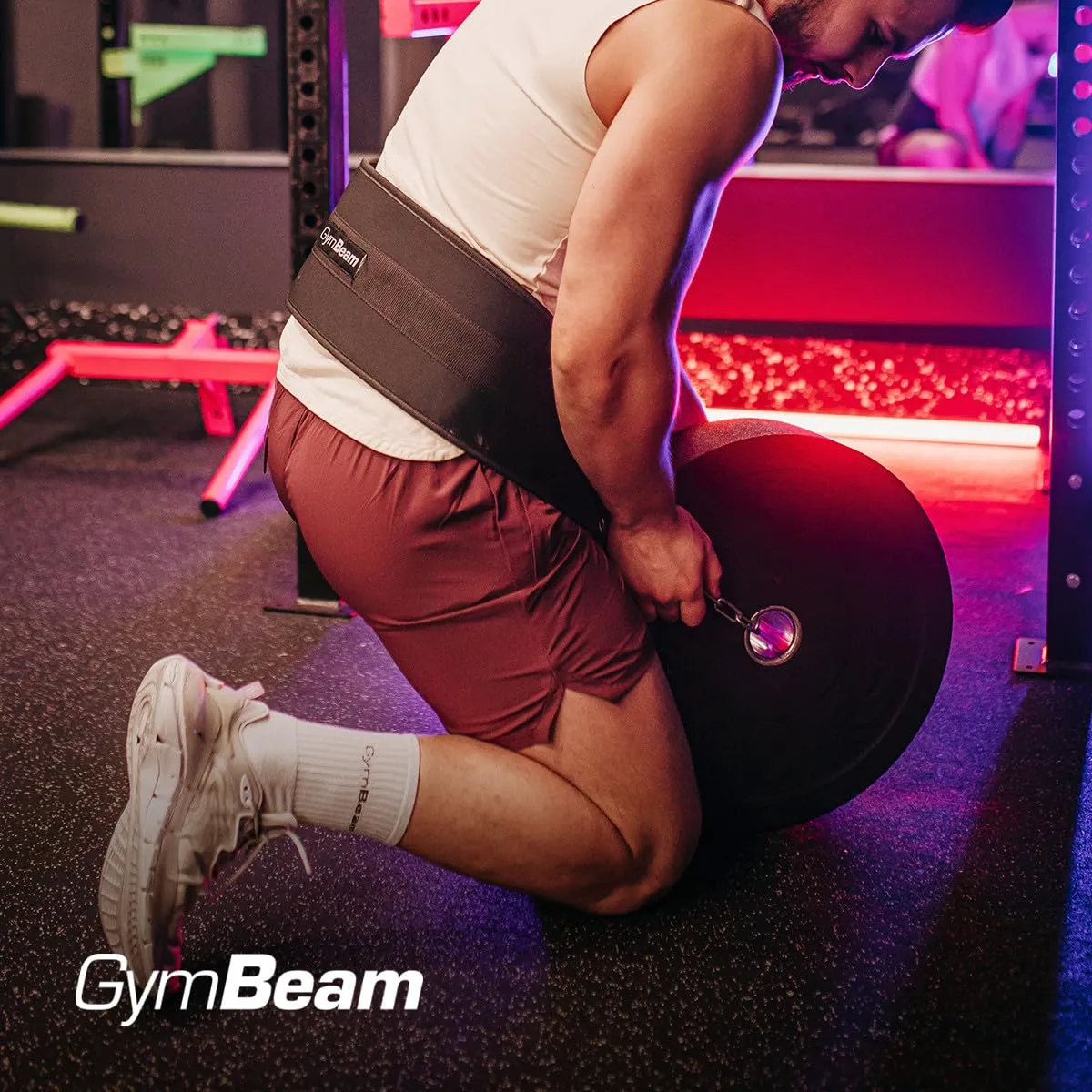 GymBeam Dip Gürtel Stahlkette 50 kg für Dips