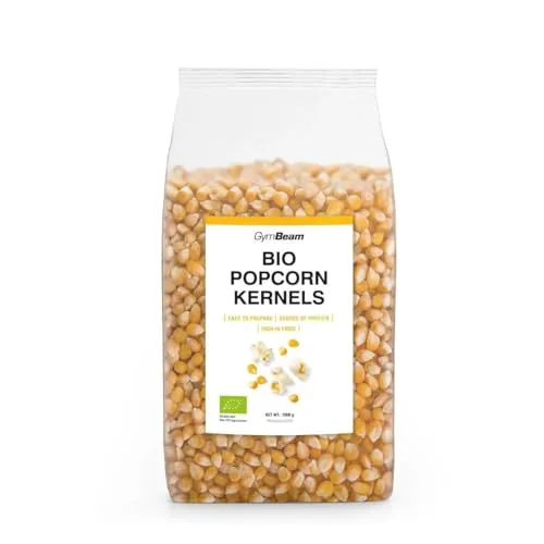 GymBeam BIO Popcorn Mais 1000 g ballaststoffreich