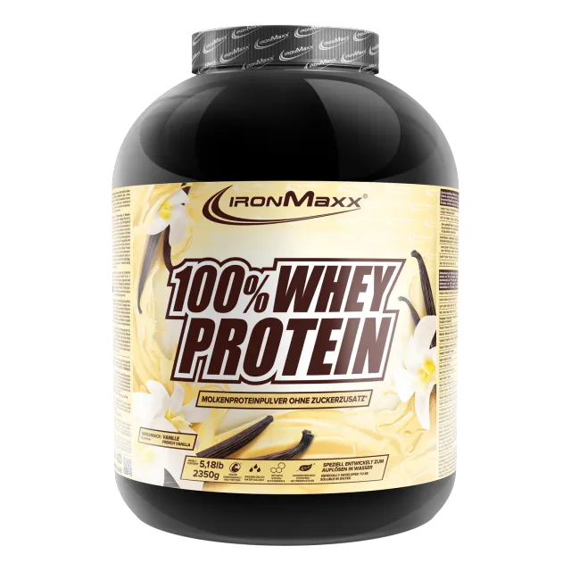 IronMaxx 100% Whey Protein Pulver 2350g French Vanilla