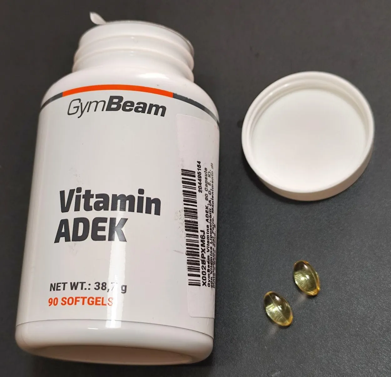 GymBeam Vitamin ADEK Kapseln 90 Stück fettlöslich