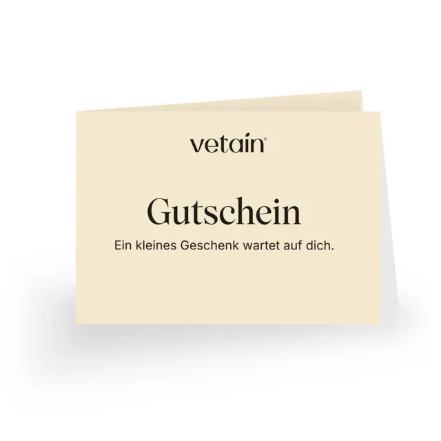 VETAIN Gutschein Geschenkkarte flexibel für Protein