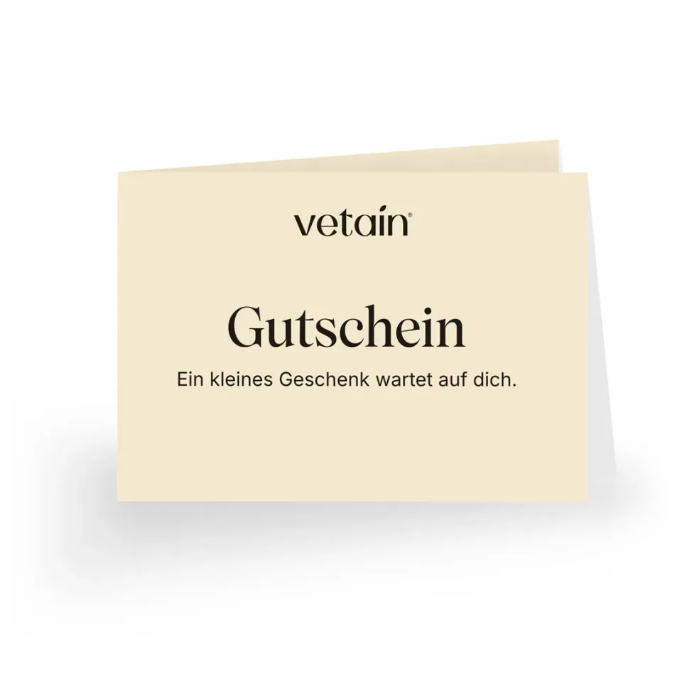 VETAIN Gutschein Geschenkkarte flexibel für Protein