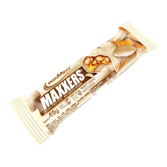 IronMaxx Maxxers Proteinriegel 49g White Peanut