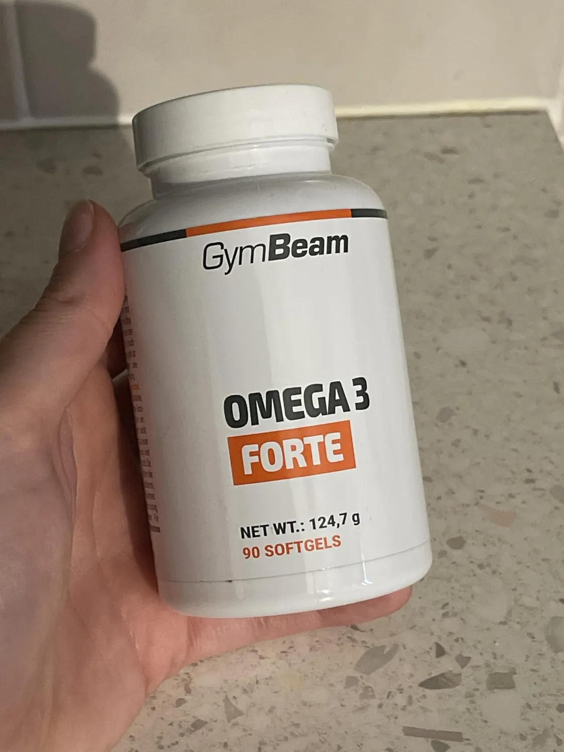 GymBeam Omega 3 Forte Kapseln 90 Caps Hochdosiert
