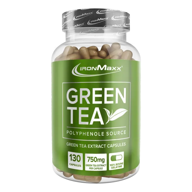 IronMaxx Green Tea Kapseln 130 Stück hochdosiert