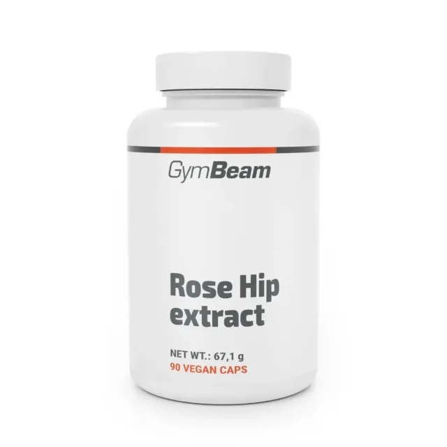 GymBeam Rose Hip Hagebutten Kapseln 90 Stk vegan