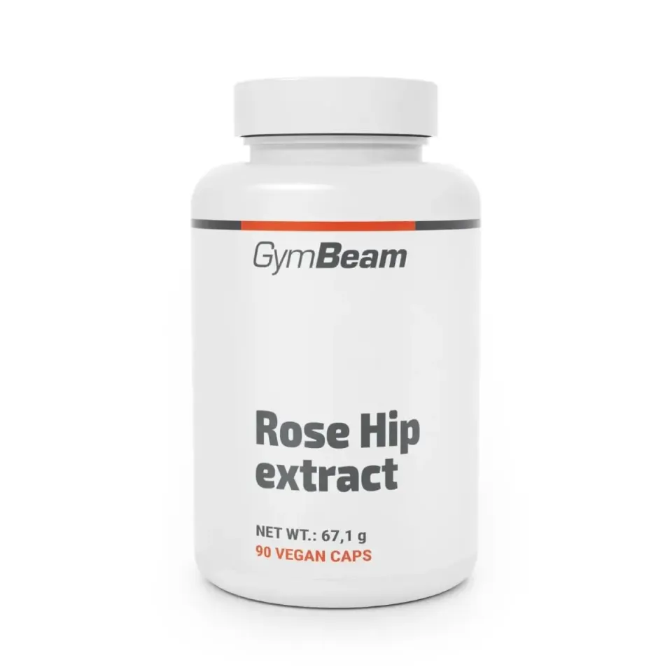 GymBeam Rose Hip Hagebutten Kapseln 90 Stk vegan