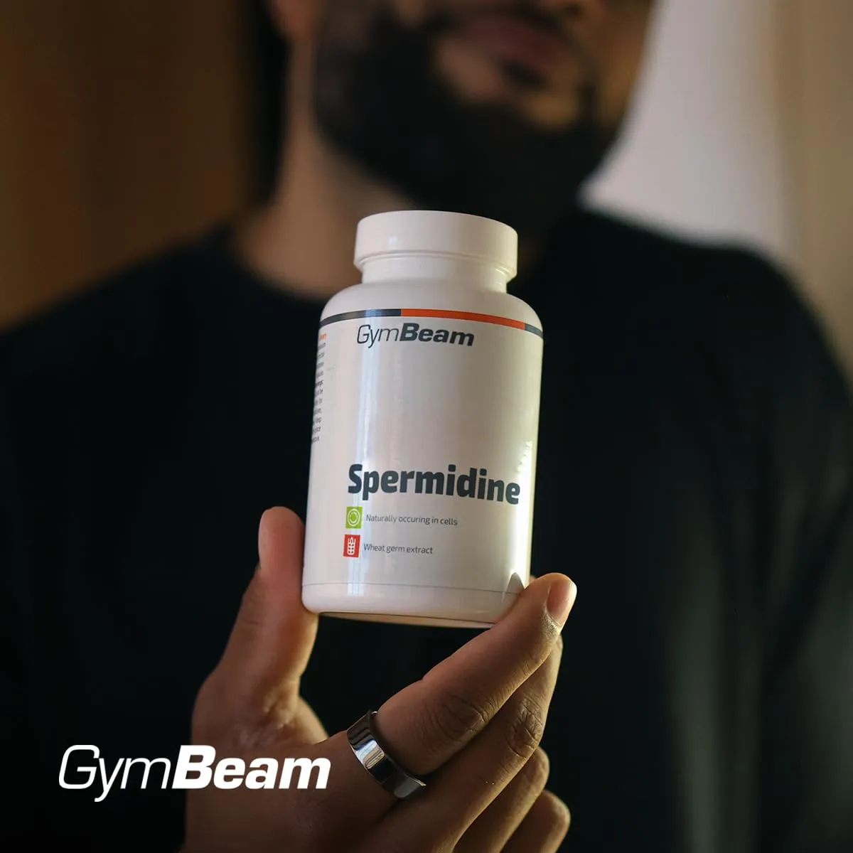 GymBeam Spermidin Kapseln 90 Weizenkeim Zellschutz