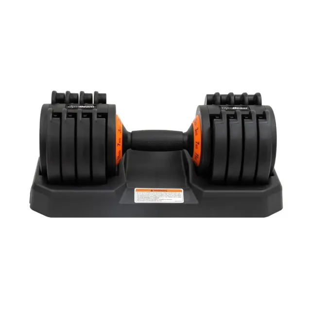 GymBeam Verstellbare Kurzhantel 3-20 kg rutschfest