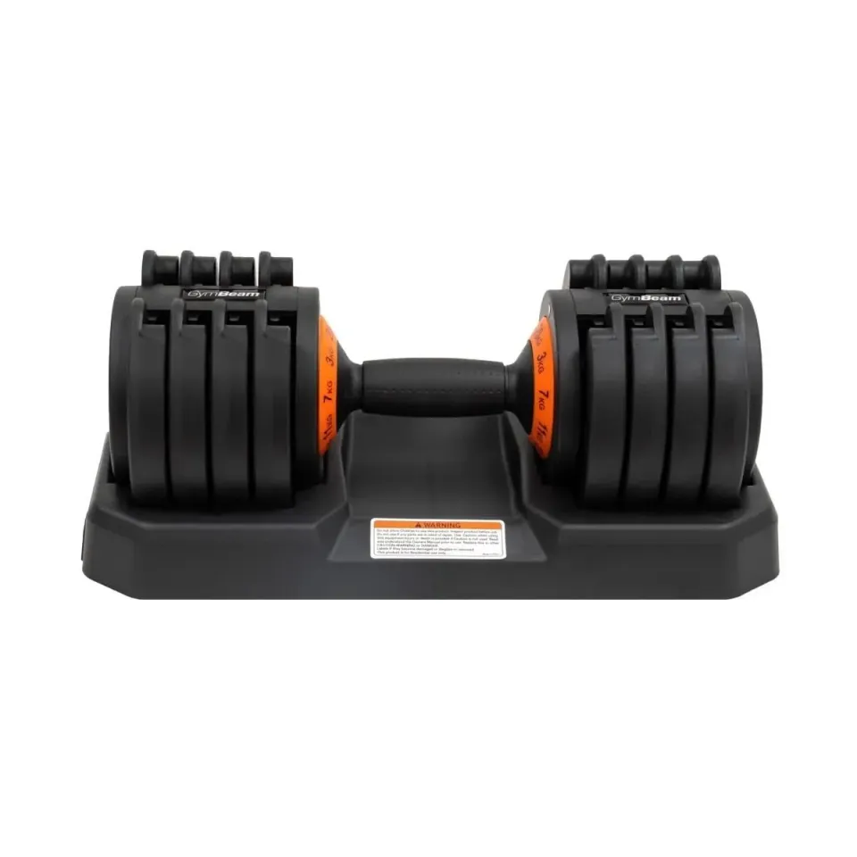 GymBeam Verstellbare Kurzhantel 3-20 kg rutschfest