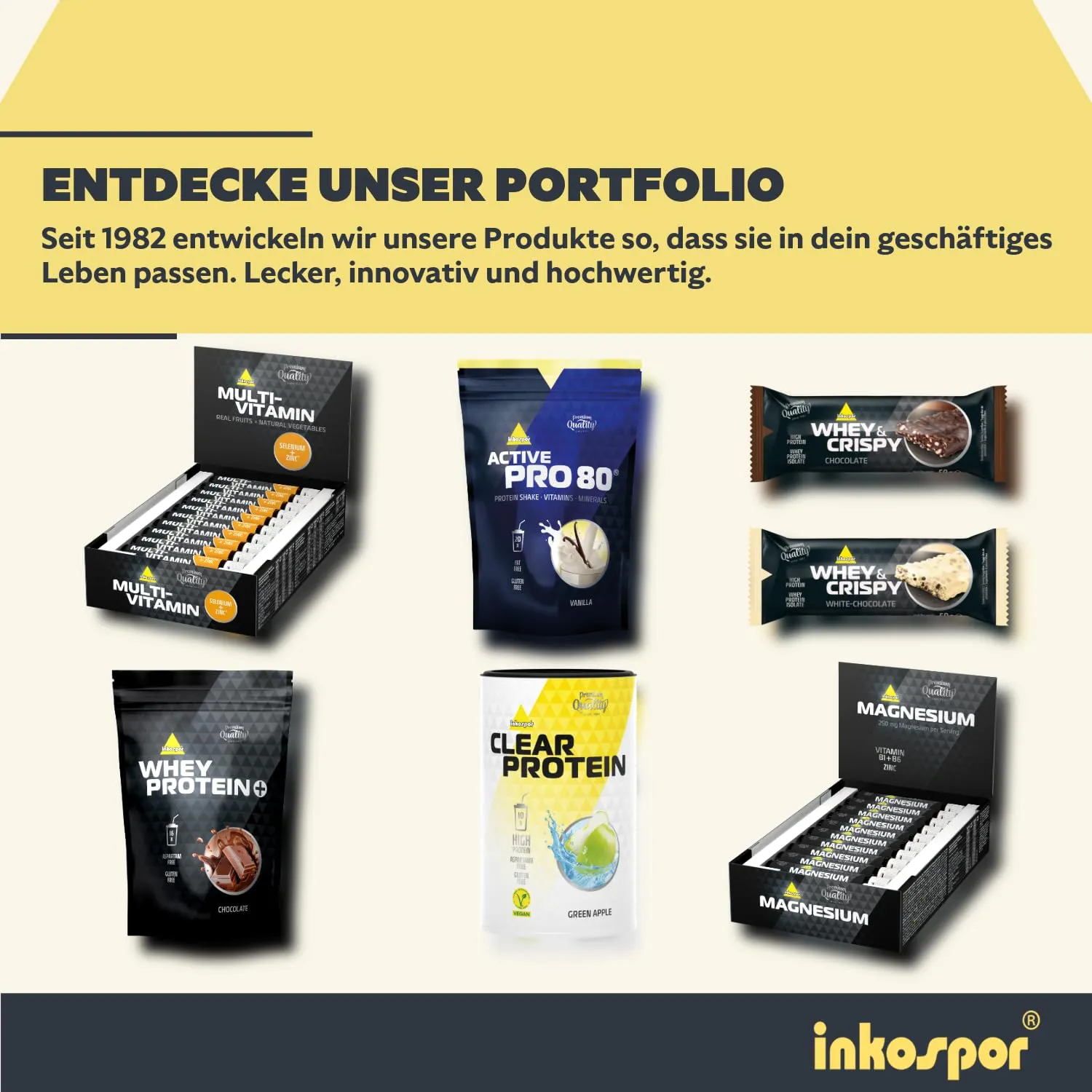Inkospor Active Pro 80 Proteinshake 500g Schokolade