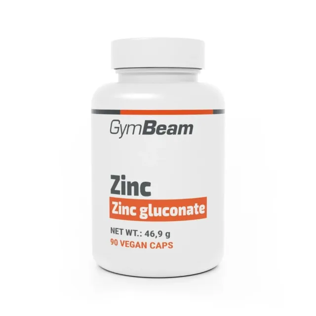 GymBeam Zinkgluconat Kapseln 90 Kapseln hohe Bioverfügbarkeit
