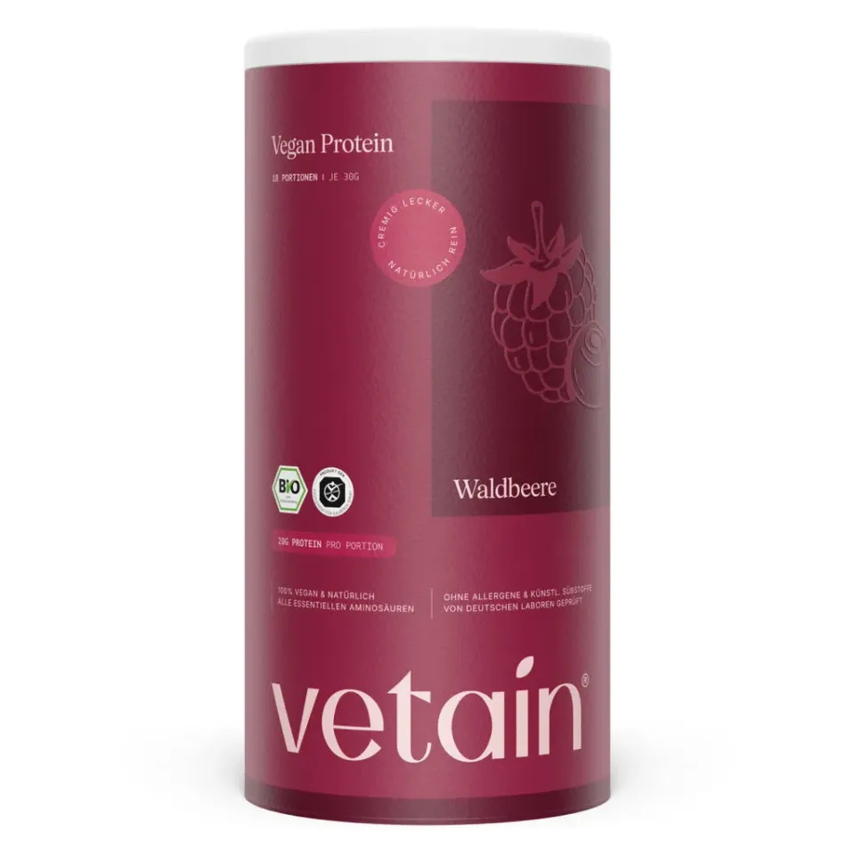 Vetain Vegan Protein Proteinpulver Berry 540g Bio