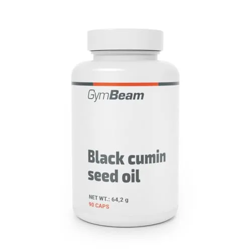 GymBeam Schwarzkümmelöl Kapseln 90 Kapseln Vitamin E