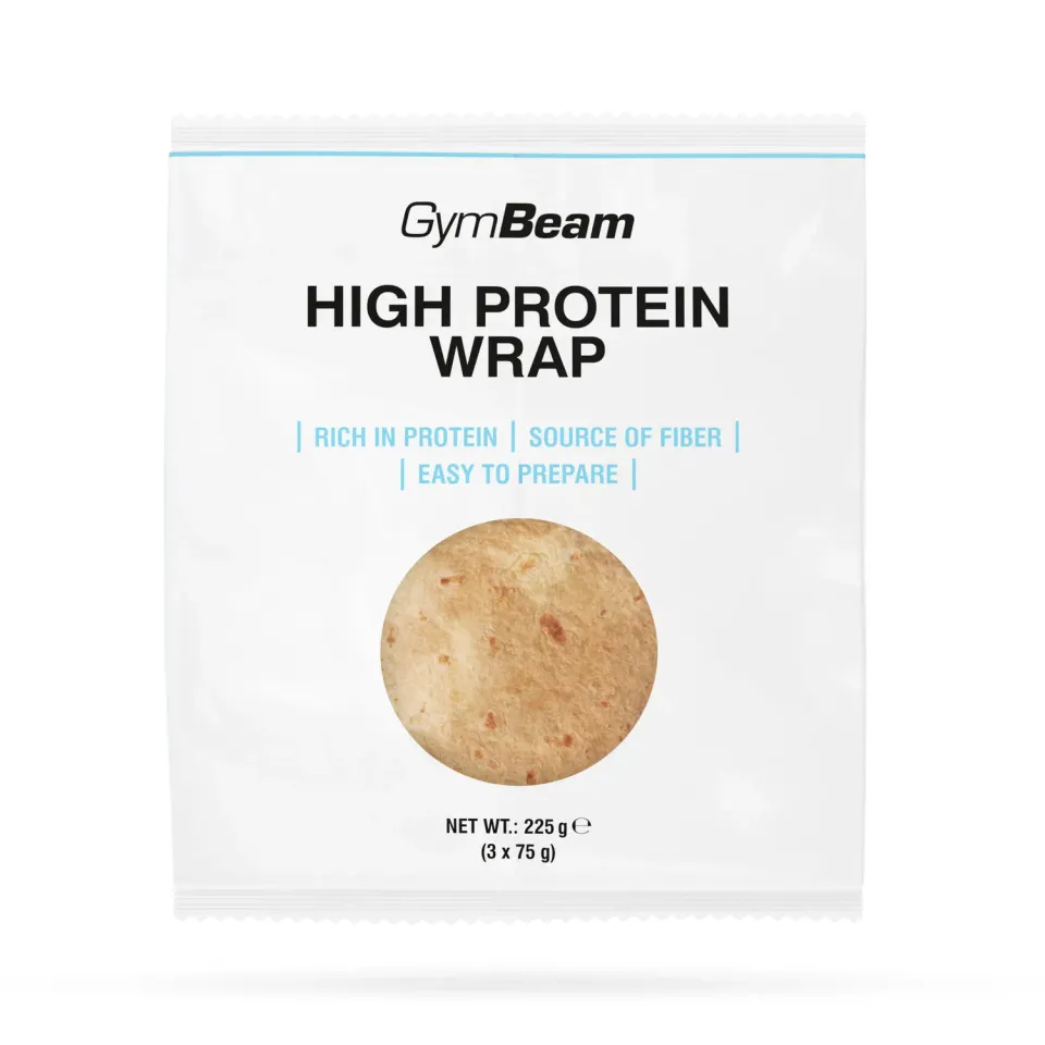 GymBeam High Protein Wrap 225 g ballaststoffreich