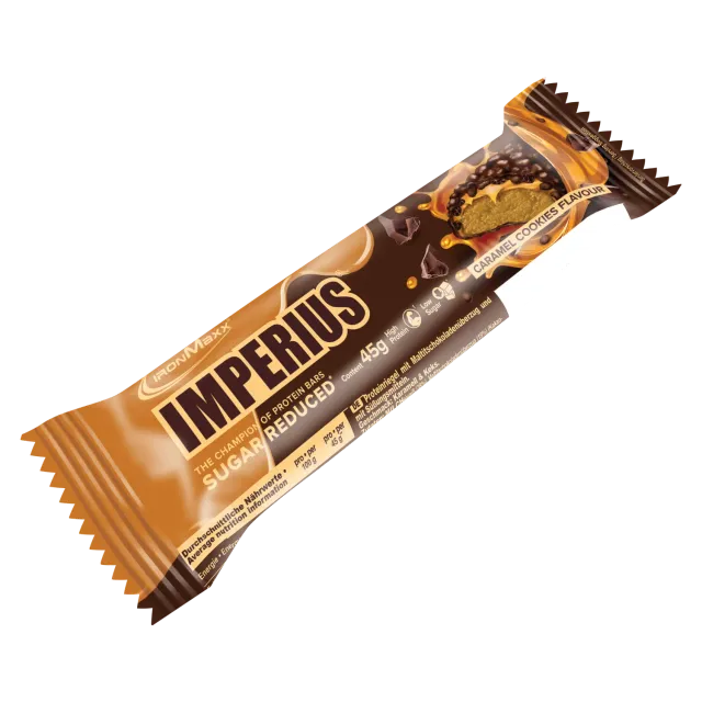 IronMaxx Imperius Proteinriegel Caramel Cookie 45g