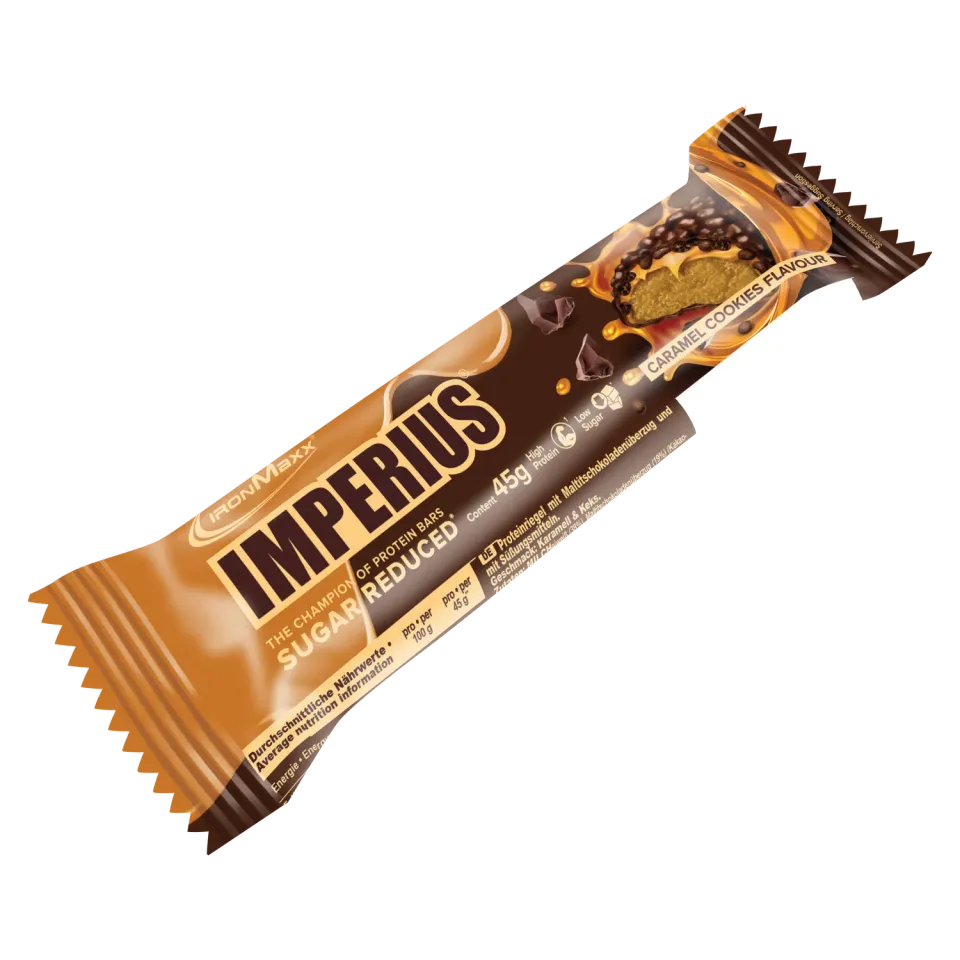 IronMaxx Imperius Proteinriegel Caramel Cookie 45g