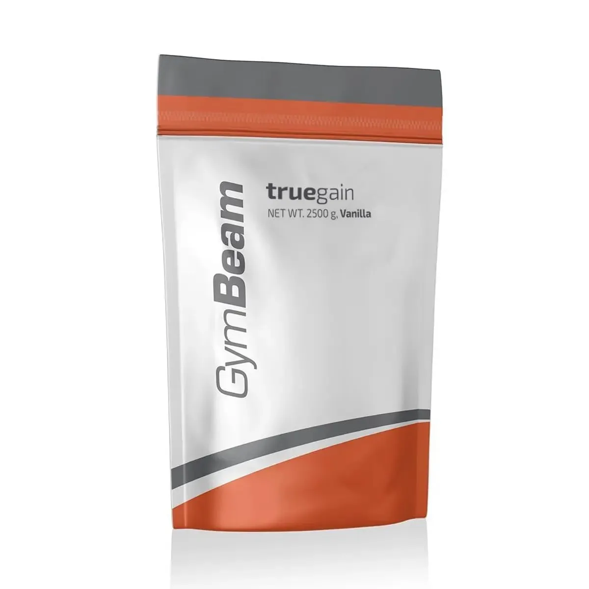 GymBeam True Gain Mass Gainer Erdbeere 2500 g Kreatin