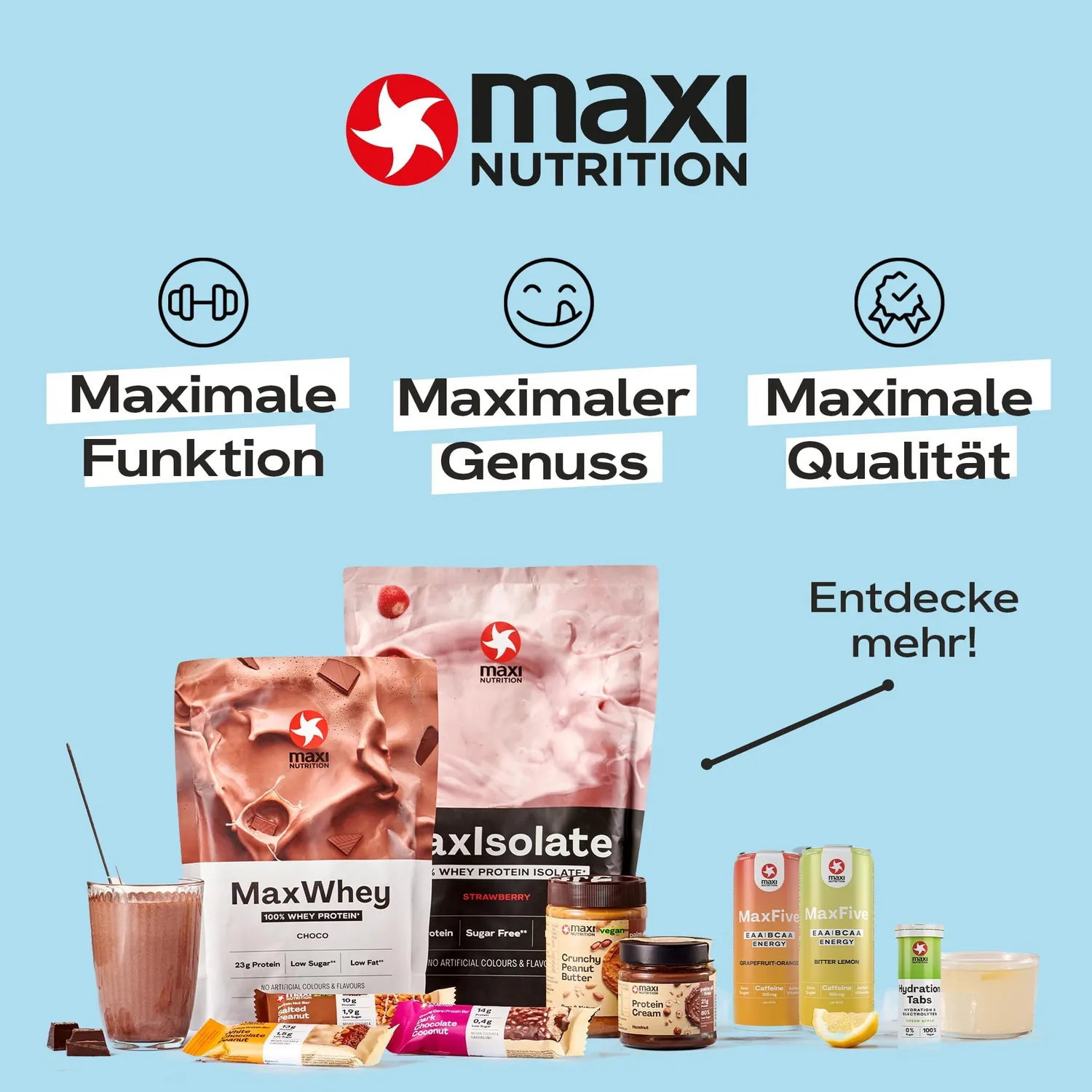 MaxiNutrition MaxFive EAA Drink Mango-Passionfruit 12x330ml