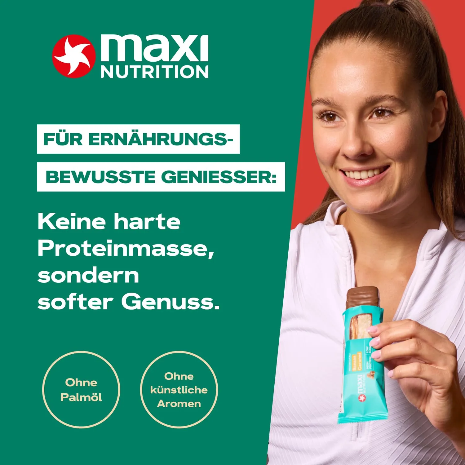 MaxiNutrition Softbar Proteinriegel Schokolade Karamell 16x45g