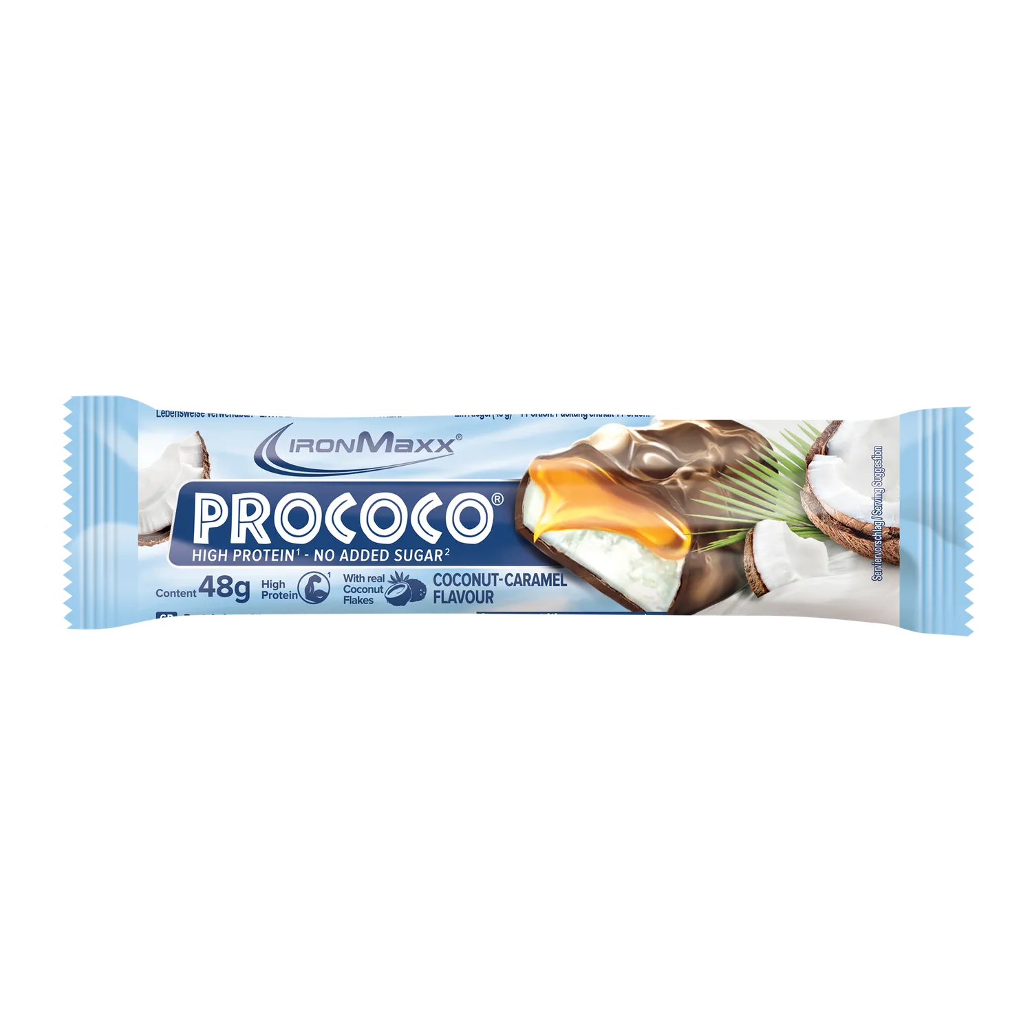 IronMaxx Prococo Proteinriegel Coconut Caramel 24x48g High Protein