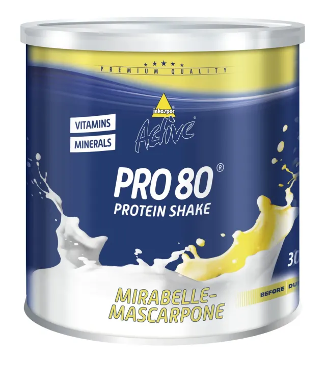 Inkospor Active Pro 80 Protein Mirabelle-Mascarpone 750g