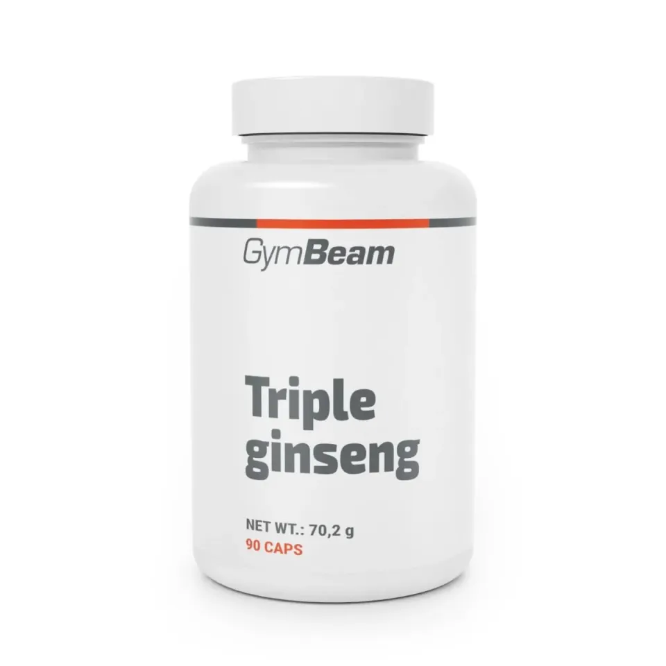 GymBeam Triple Ginseng Komplex Kapseln 90 Stück