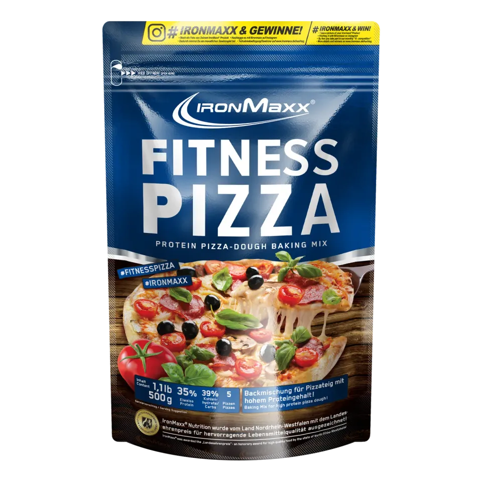 IronMaxx Fitness Pizza Proteinpizza 500g 35g Protein