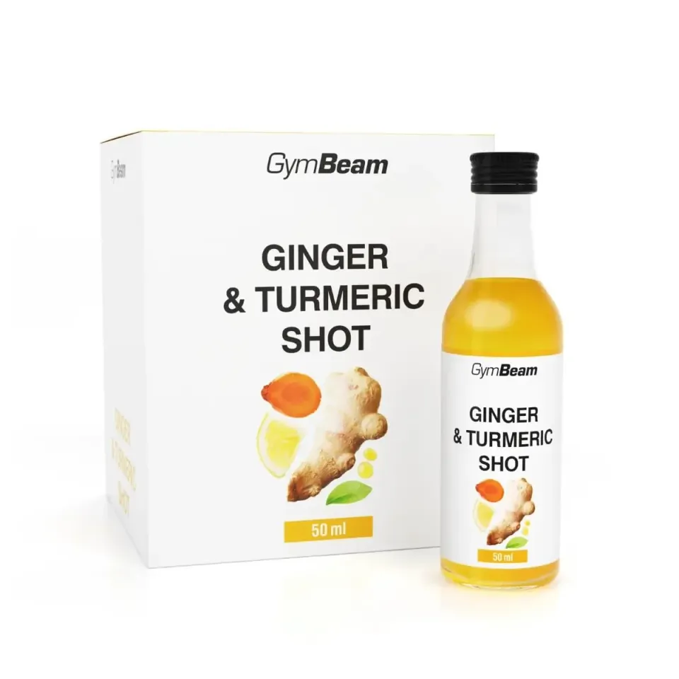GymBeam Ingwer Kurkuma Shot Ingwershot 9x50 ml Honig