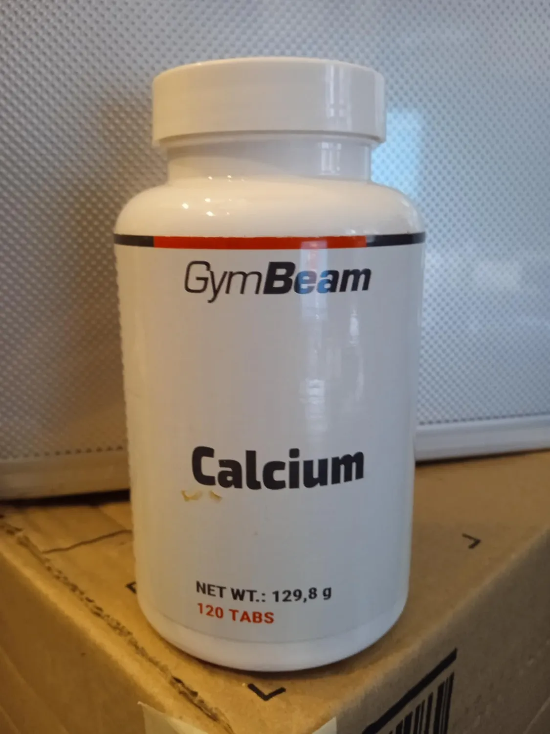 GymBeam Calcium Tabletten 120 Tabs 400 mg vegan