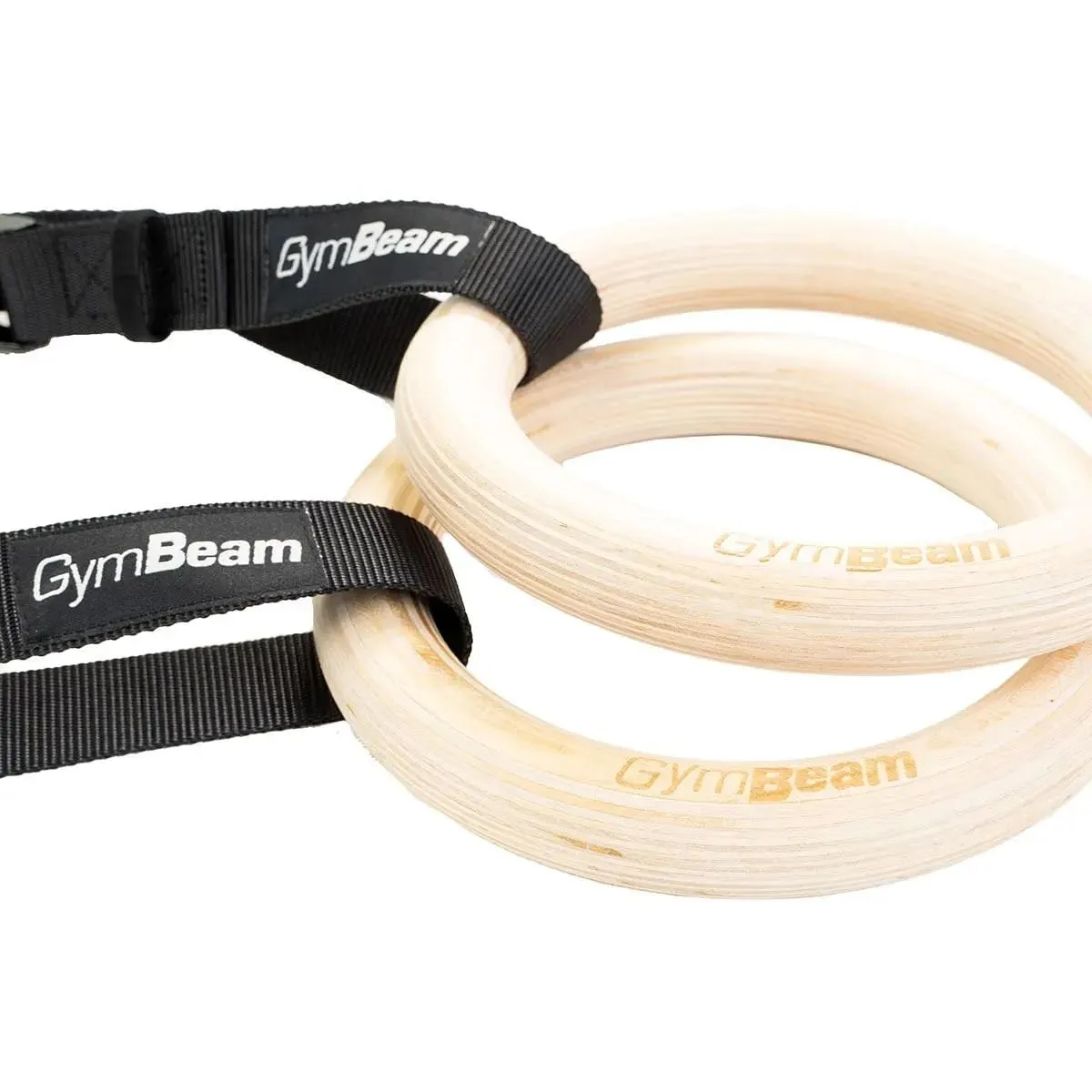 GymBeam Turnringe Holz Gymnastikringe 200 kg