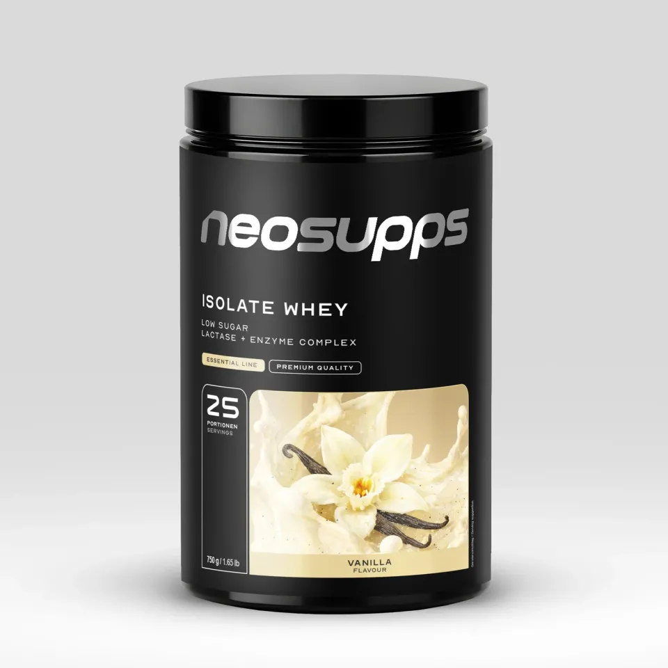 Neosupps Isolate Whey Vanilla 750g laktosearm