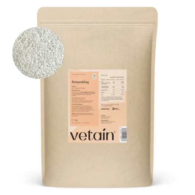 Vetain Reispudding Milchreis extrudiert 1 kg