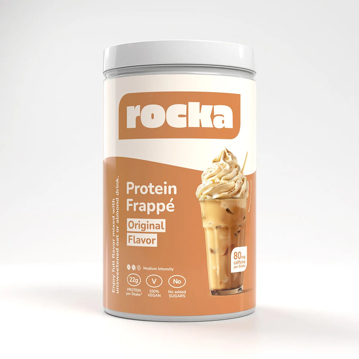 Rocka Protein Frappé Protein-Kaffee 300 g cremig 20 g Protein