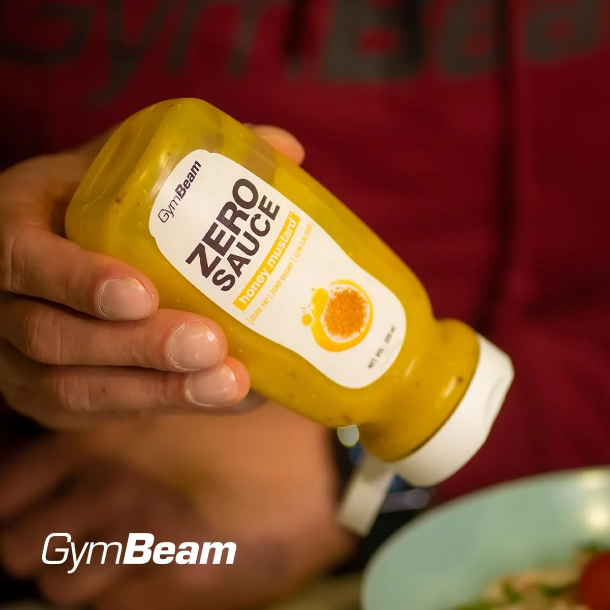 GymBeam Zero Sauce Honig-Senf Sauce 320 ml zuckerfrei