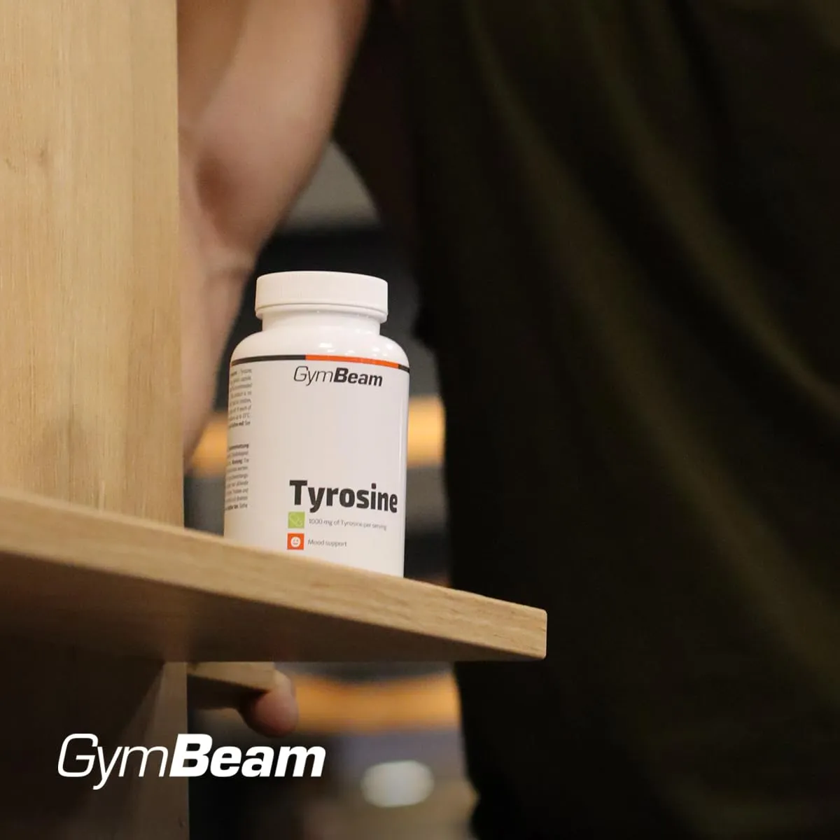 GymBeam L-Tyrosin 1000 mg Kapseln 120 Stück hochdosiert