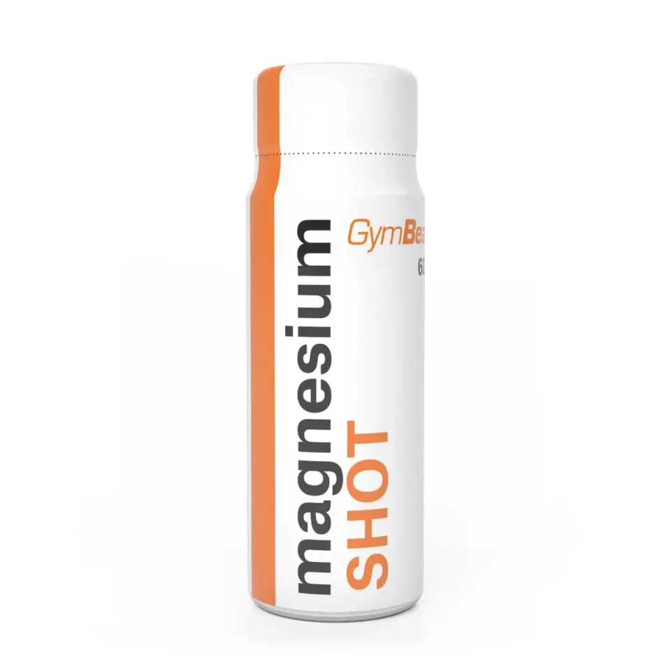 GymBeam Magnesium Citrat Shot Trinkampulle Orange 60 ml vegan