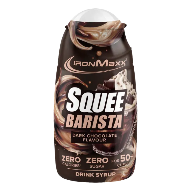 IronMaxx SqueeBarista Dark Chocolate Sirup 65ml zuckerfrei