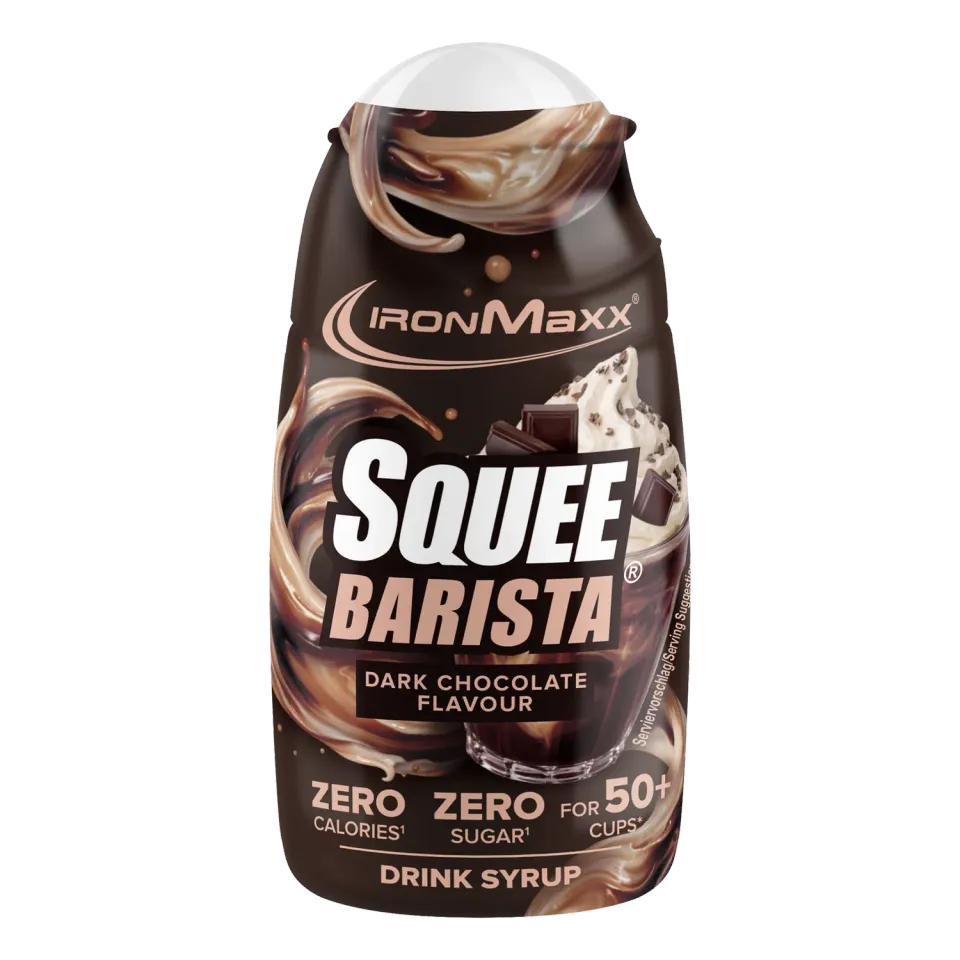 IronMaxx SqueeBarista Dark Chocolate Sirup 65ml zuckerfrei