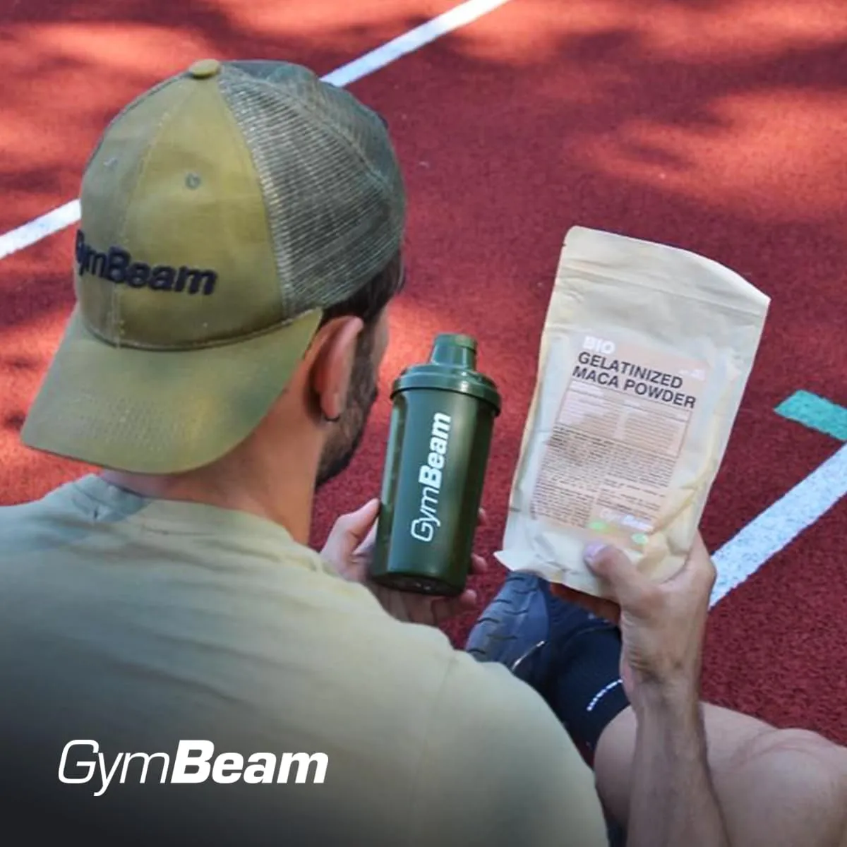 GymBeam BIO Maca Pulver gelatiniert 200g vegan