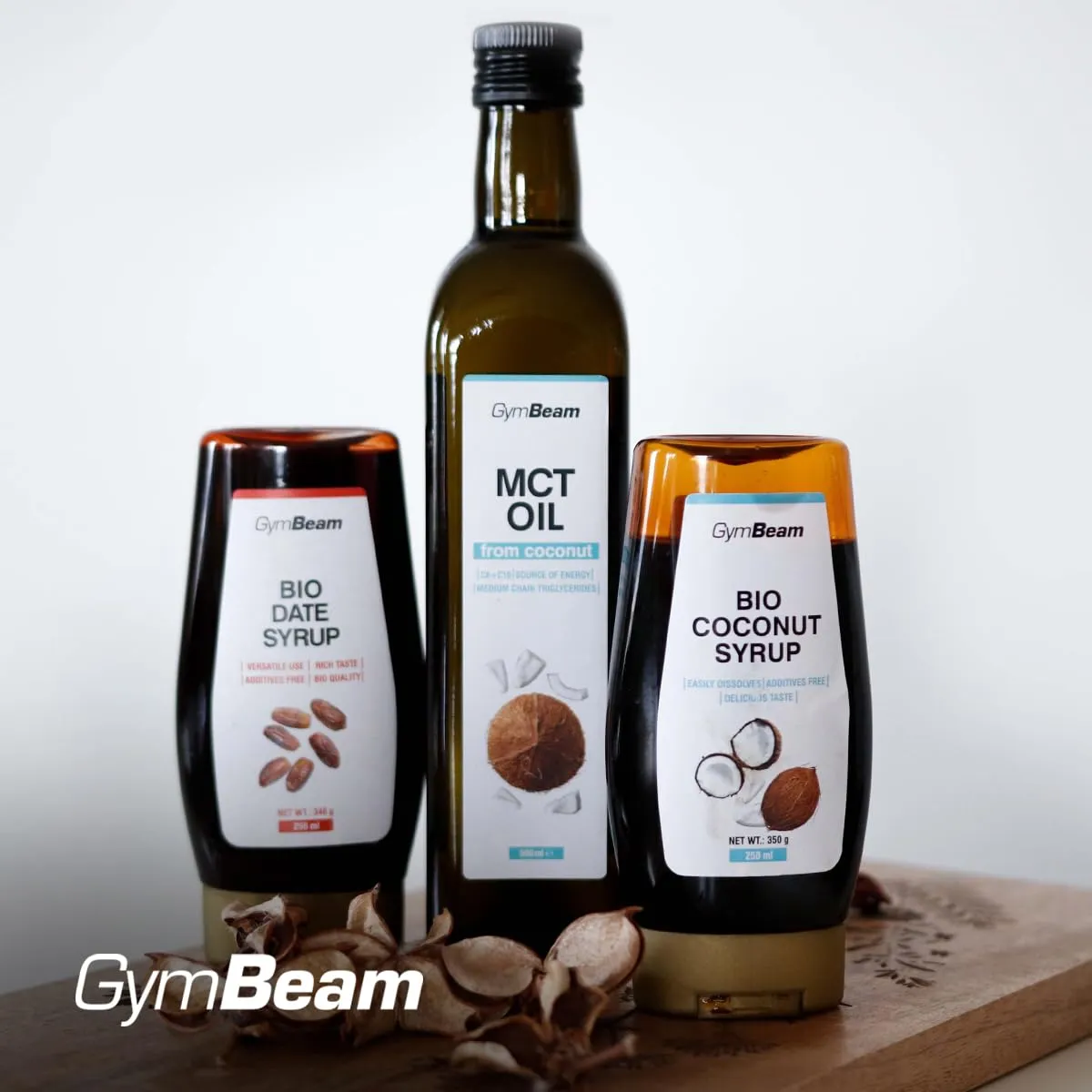GymBeam MCT Öl 500 ml Kokos geschmacksneutral keto