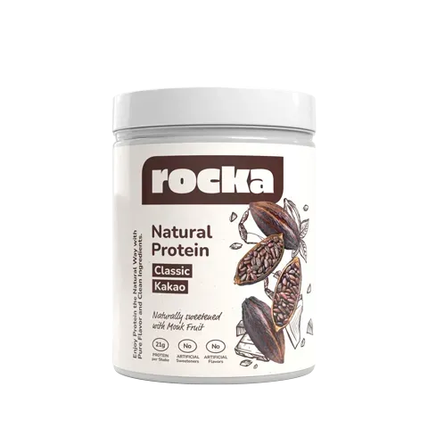 Rocka Natural Protein Pulver Classic Kakao 600g vegan