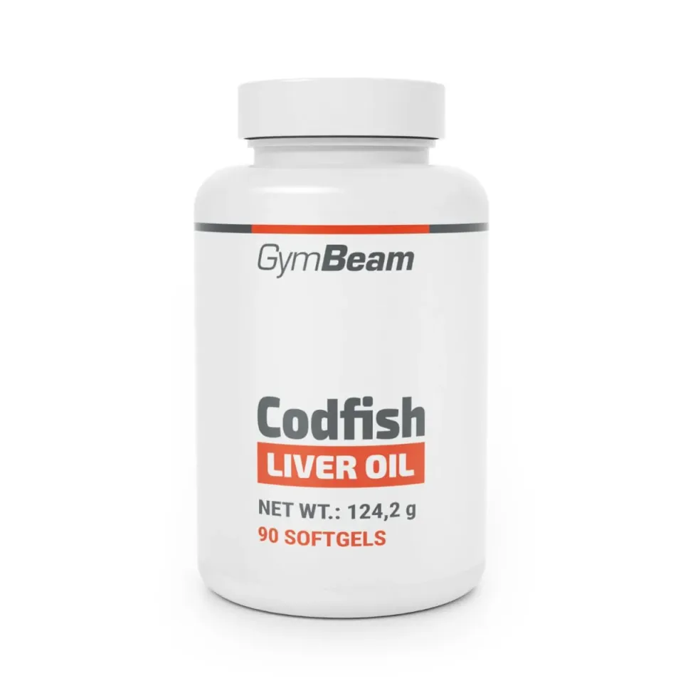 GymBeam Leberöl Kapseln 90 Kapseln mit Omega-3