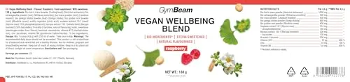 GymBeam Wohlmischung Himbeere Pulver 138 g vegan
