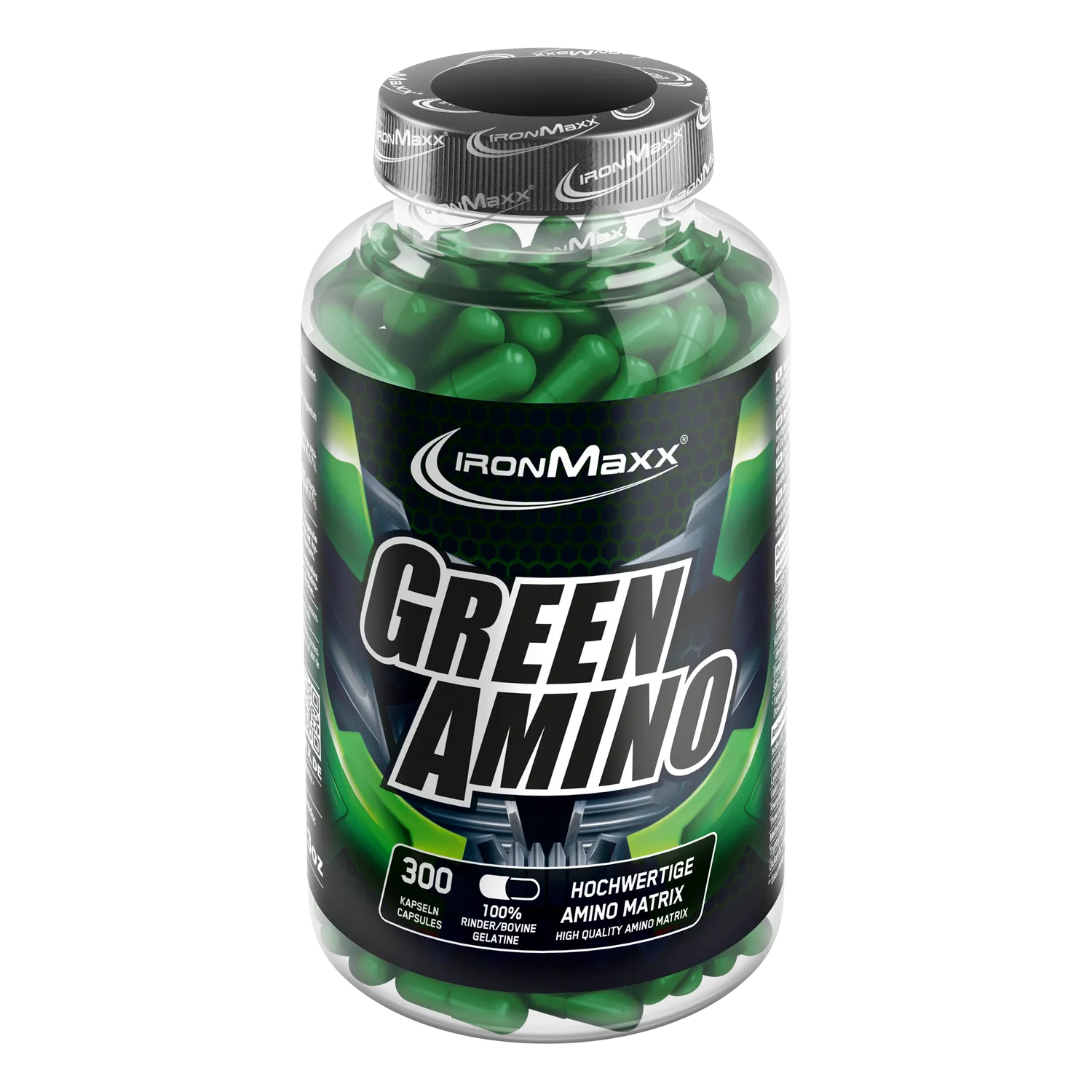 IronMaxx Green Amino EAA Kapseln 300 Caps vegan?