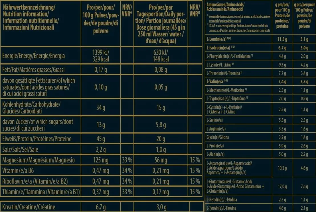 Inkospor X-Treme CreaWhey Pulver Tropic 1350g Dose