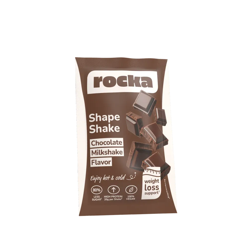Rocka Nutrition Shape Shake Probe Proteinpulver 30g Chocolate Milkshake vegan